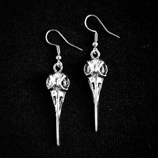 BIRD SKULL EARRINGS - PACK OF 5 - Extreme Largeness Wholesale