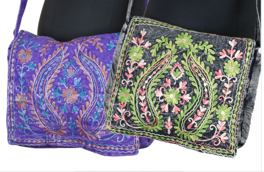 EMBRO FLOWER SHOULDER BAG - Extreme Largeness Wholesale