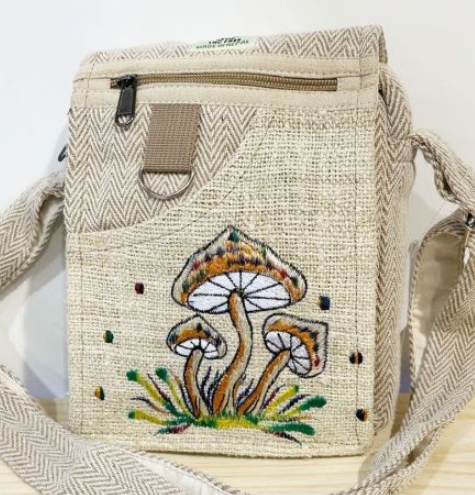 NATURAL HEMP MUSHROOM BAG - Extreme Largeness Wholesale