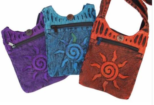 SUN COLOURFUL PASSPORT BAG - Extreme Largeness Wholesale