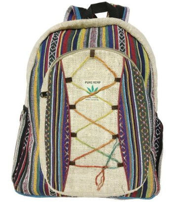 HEMP LACED RUCKSACK - Extreme Largeness Wholesale