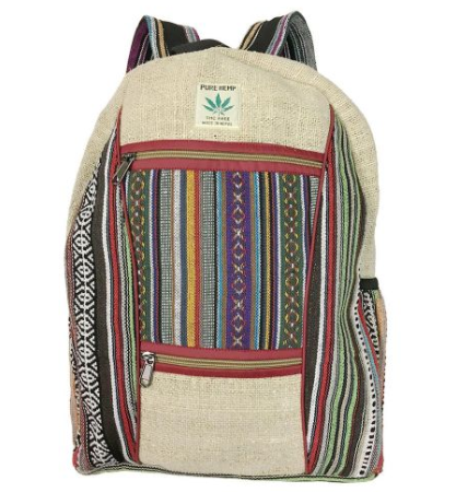 MULTI FABRIC HEMP RUCKSACK - Extreme Largeness Wholesale