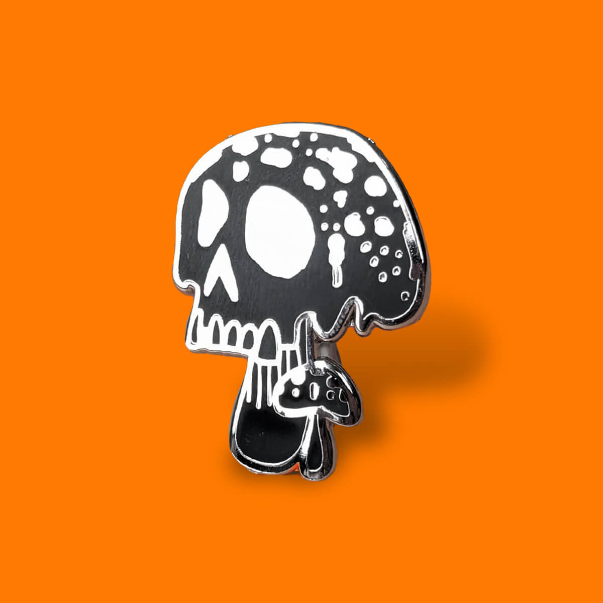 DEATH MUSHROOM ENAMEL PIN - PACK OF 5 - Extreme Largeness Wholesale