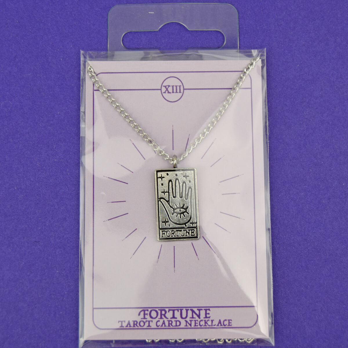 FORTUNE TAROT CARD NECKLACE - PACK OF 5 - Extreme Largeness Wholesale