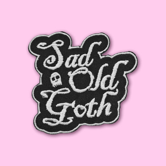 SAD OLD GOTH PATCH - PACK OF 6 - Extreme Largeness Wholesale