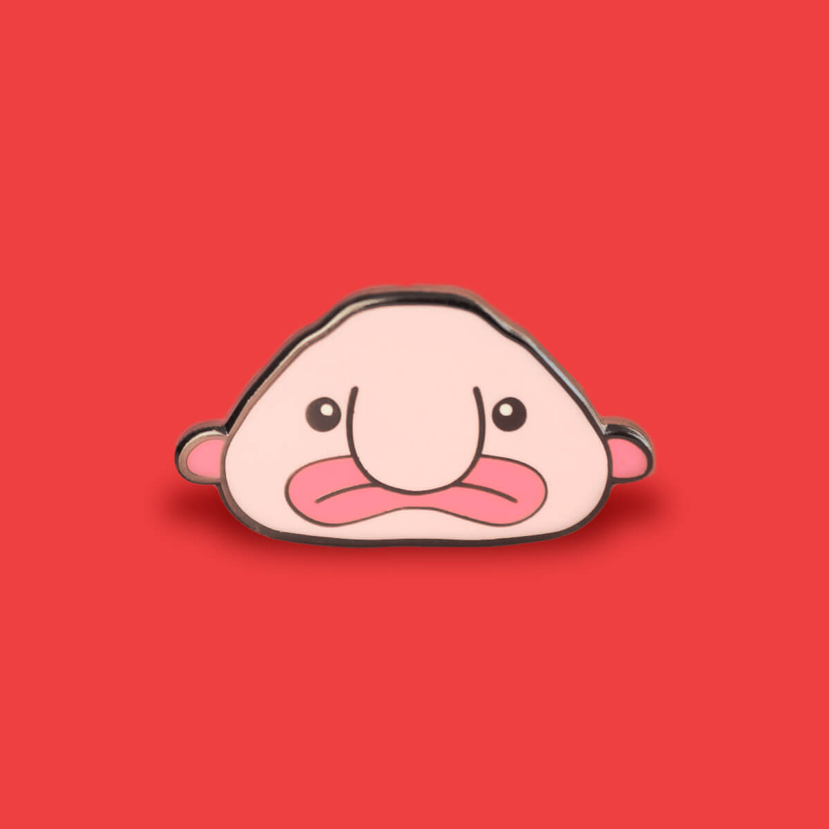 BLOBFISH ENAMEL PIN - PACK OF 5 - Extreme Largeness Wholesale