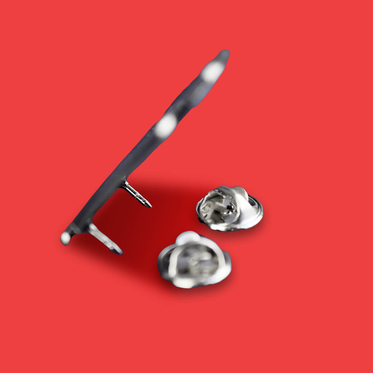 CROW SKELETON ENAMEL PIN - PACK OF 5 - Extreme Largeness Wholesale