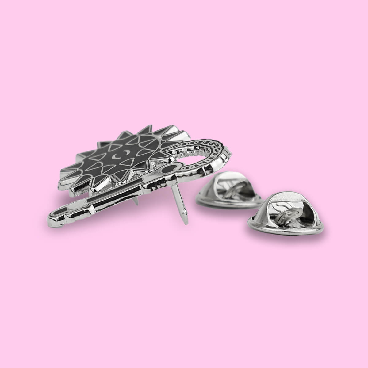 FLAIL MACE ENAMEL PIN - PACK OF 5 - Extreme Largeness Wholesale