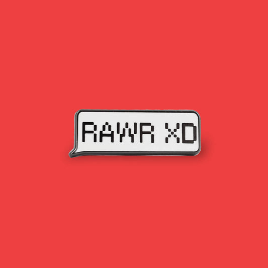 RAWR XD ENAMEL PIN - PACK OF 5 - Extreme Largeness Wholesale