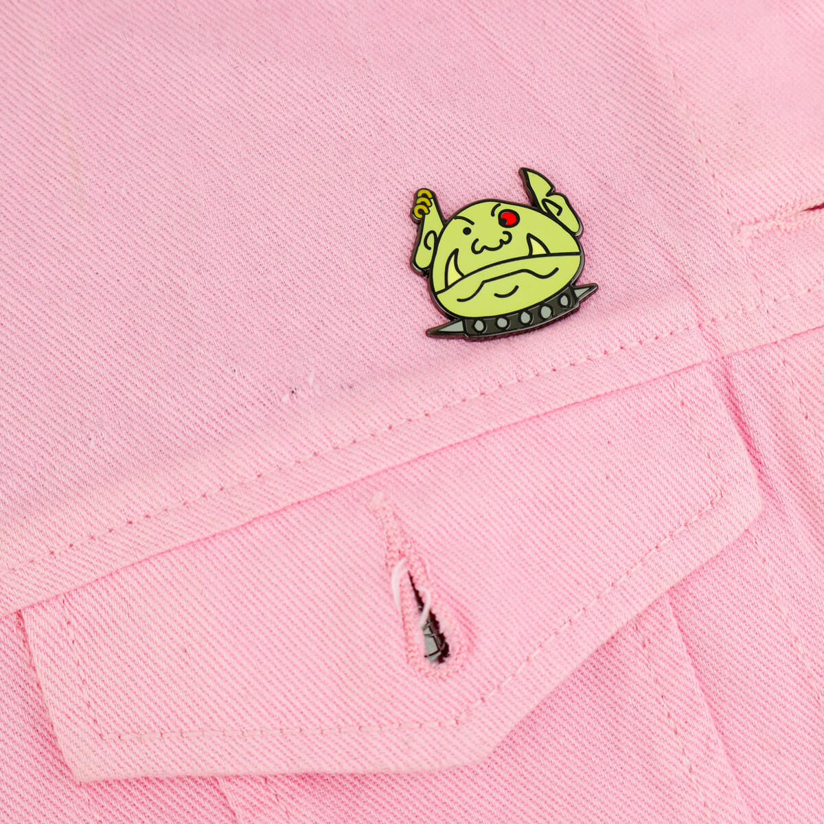 SILLY GOBLIN ENAMEL PIN - PACK OF 5 - Extreme Largeness Wholesale