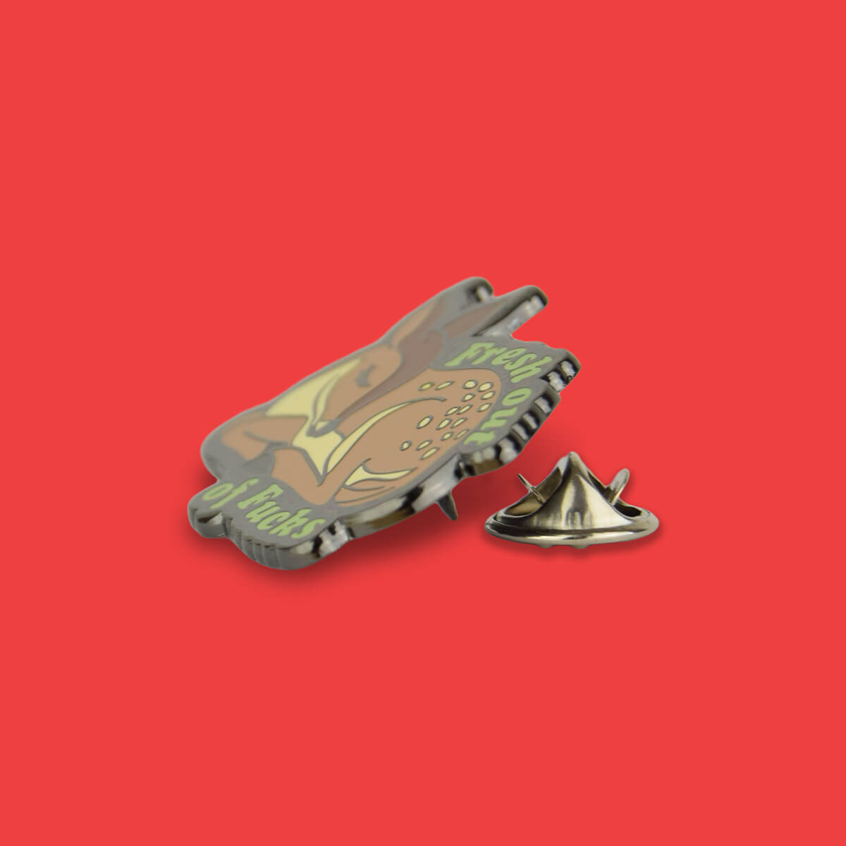 PIN340_Fresh_Out_of_Fucks_Enamel_Pin_2 - Extreme Largeness Wholesale