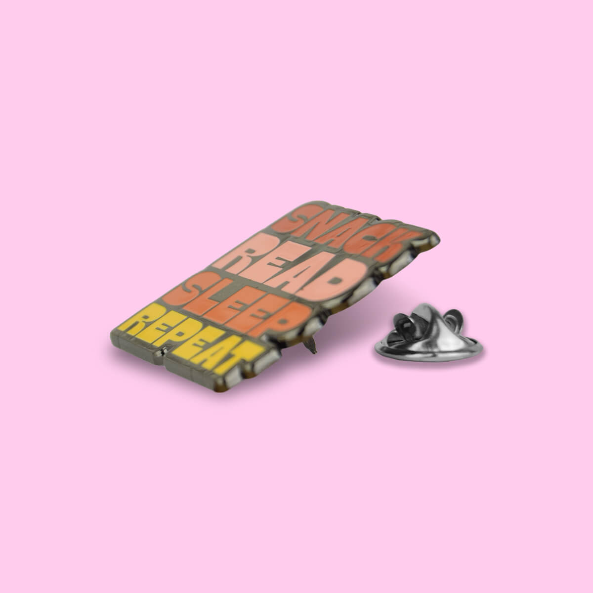 PIN347_Snack_Read_Sleep._Repeat_Enamel_Pin_2 - Extreme Largeness Wholesale