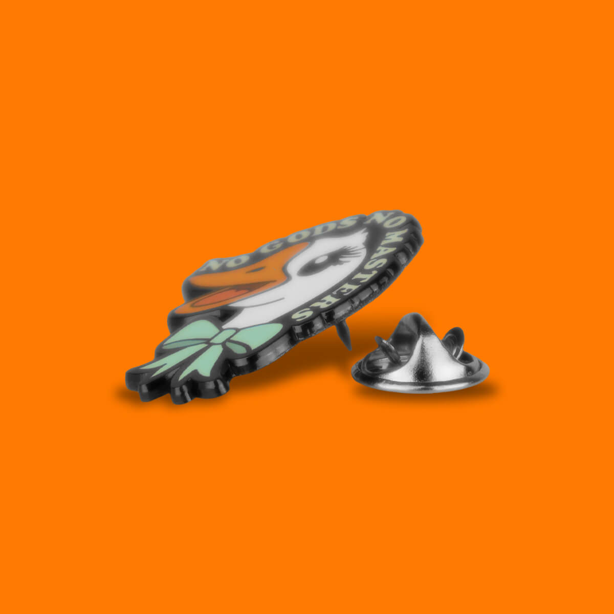 NO GODS, NO MASTERS ENAMEL PIN - PACK OF 5 - Extreme Largeness Wholesale