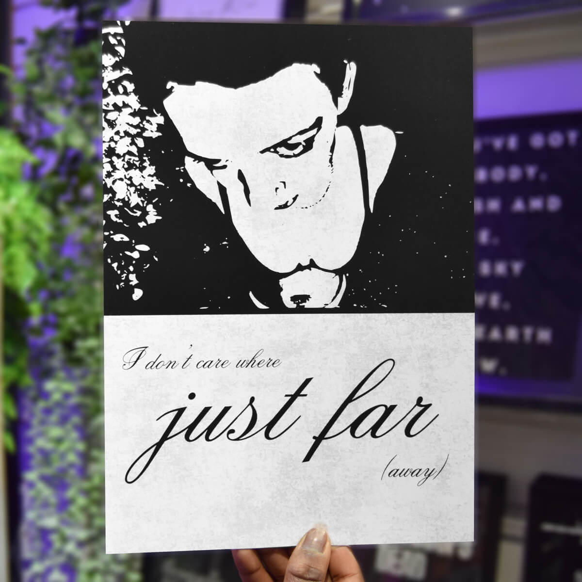 FAR AWAY A4 PRINT - PACK OF 3 - Extreme Largeness Wholesale