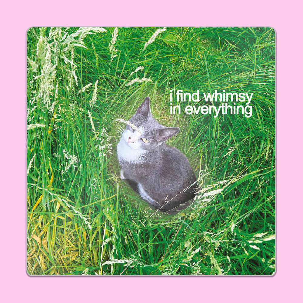I Find Whimsy In Everything Sticker • Extreme Largeness Wholesale