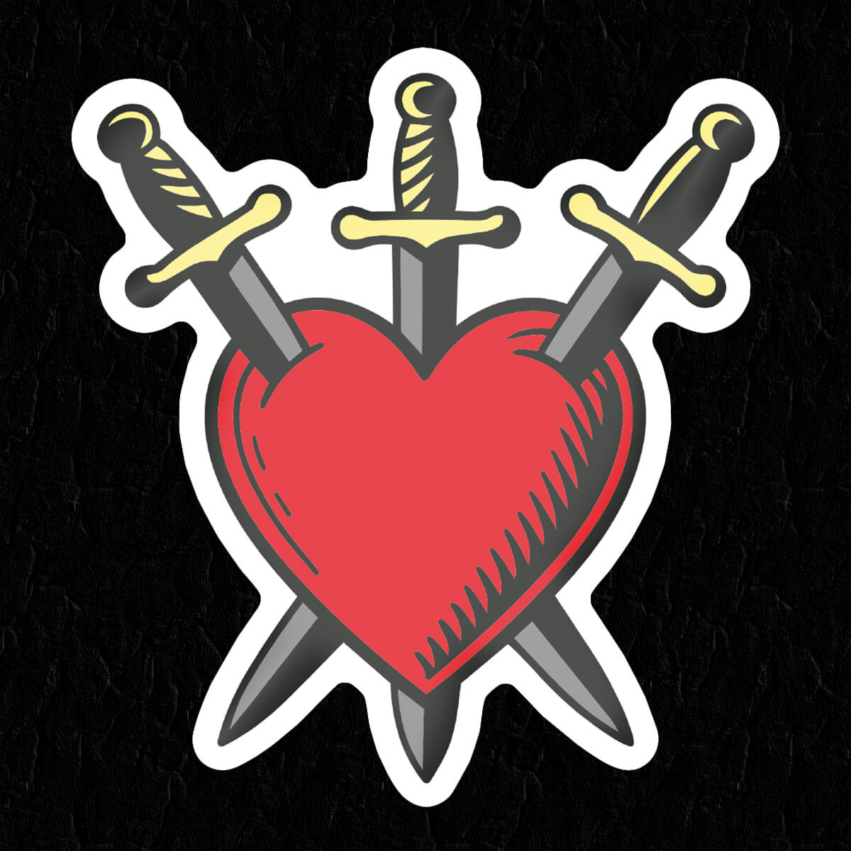 Sacred Heart Sticker • Extreme Largeness Wholesale