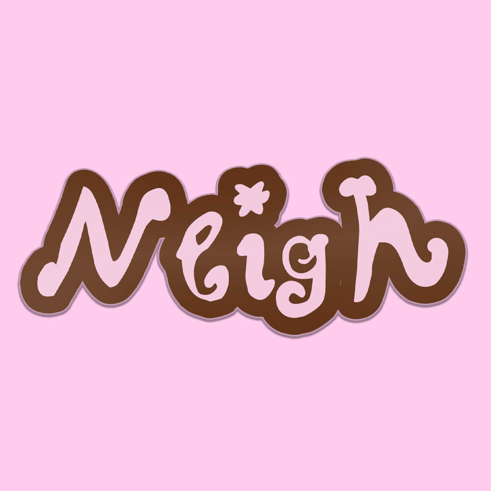 Neigh Sticker • Extreme Largeness Wholesale