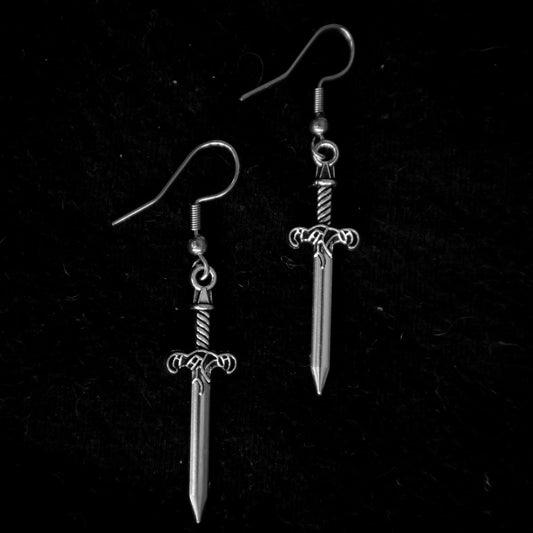 DAGGER EARRINGS - PACK OF 5 - Extreme Largeness Wholesale