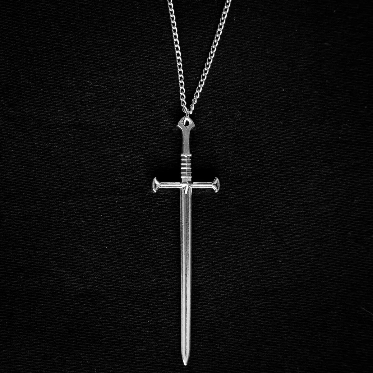 LARGE SWORD NECKLACE - PACK OF 5 - Extreme Largeness Wholesale