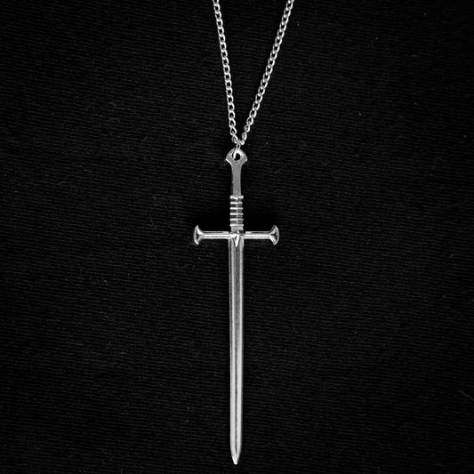 LARGE SWORD NECKLACE - PACK OF 5 - Extreme Largeness Wholesale