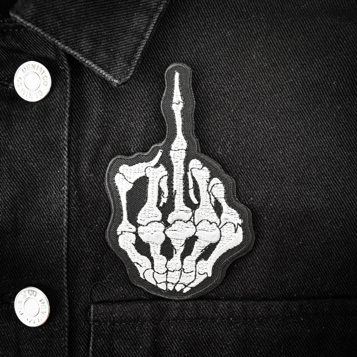 SKELETON FINGER PATCH - PACK OF 6 - Extreme Largeness Wholesale