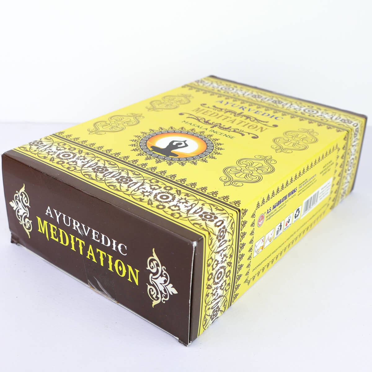 AYURVEDIC MEDITATION INCENSE STICKS - PACK OF 12