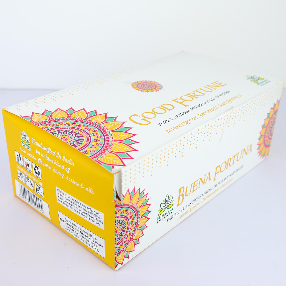 GOOD FORTUNE INCENSE STICKS - PACK OF 12