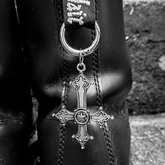 INVERTED CROSS BOOT/ BAG CHARM - PACK OF 6 - Extreme Largeness Wholesale