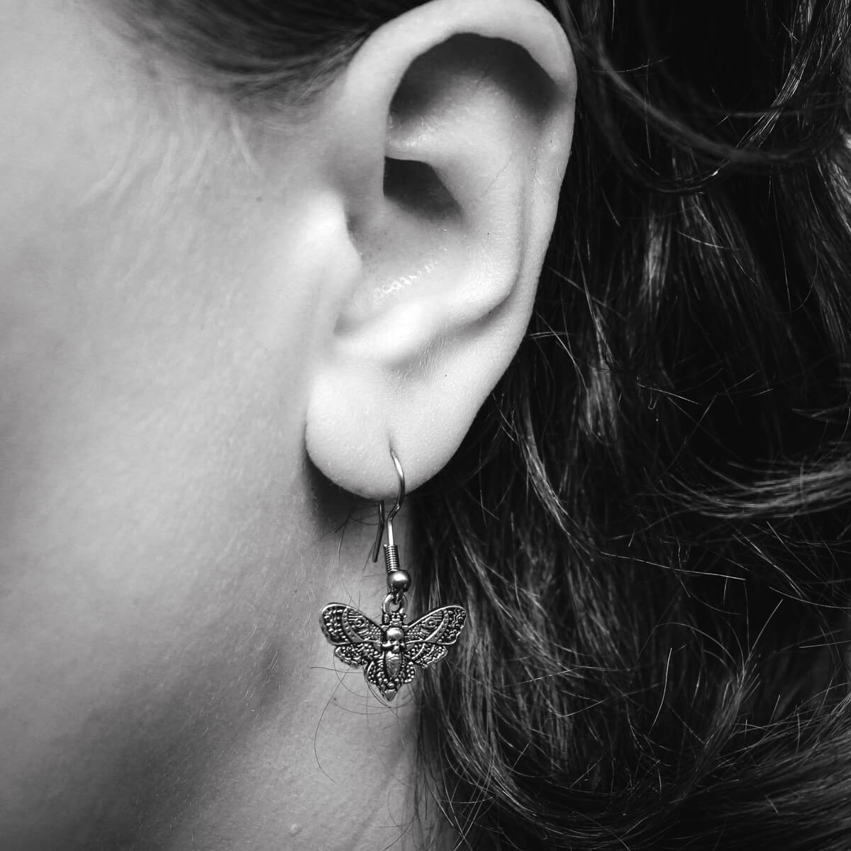 Moth Earrings | Extreme Largeness Wholesale