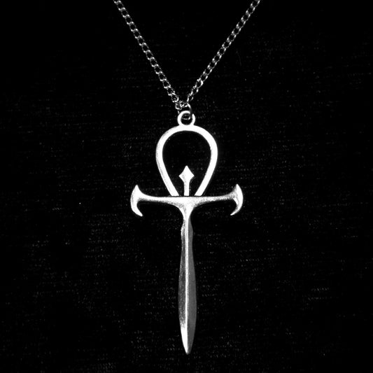 LARGE ANKH NECKLACE - PACK OF 5 - Extreme Largeness Wholesale
