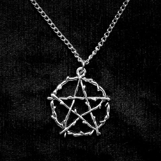 WICCA PENTAGRAM NECKLACE/ NEW - PACK OF 5 - Extreme Largeness Wholesale