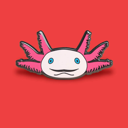 AXOLOTL ENAMEL PIN - PACK OF 5 - Extreme Largeness Wholesale