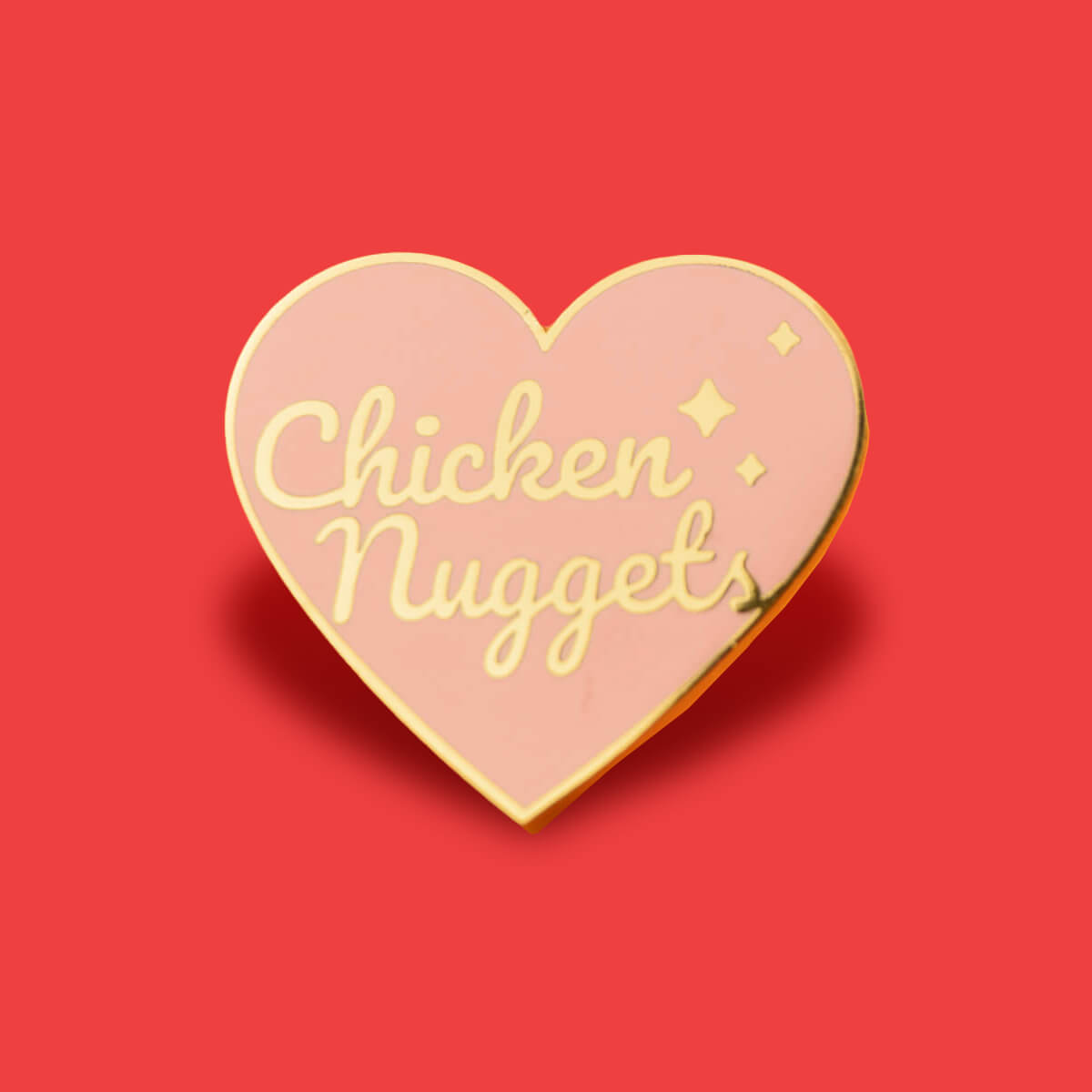 CHICKEN NUGGETS ENAMEL PIN - PACK OF 5 - Extreme Largeness Wholesale