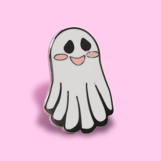 CUTE GHOST ENAMEL PIN - PACK OF 5 - Extreme Largeness Wholesale