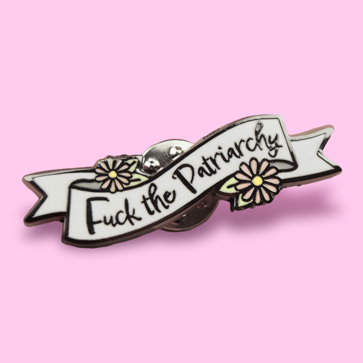 FUCK THE PATRIARCHY ENAMEL PIN - PACK OF 5 - Extreme Largeness Wholesale