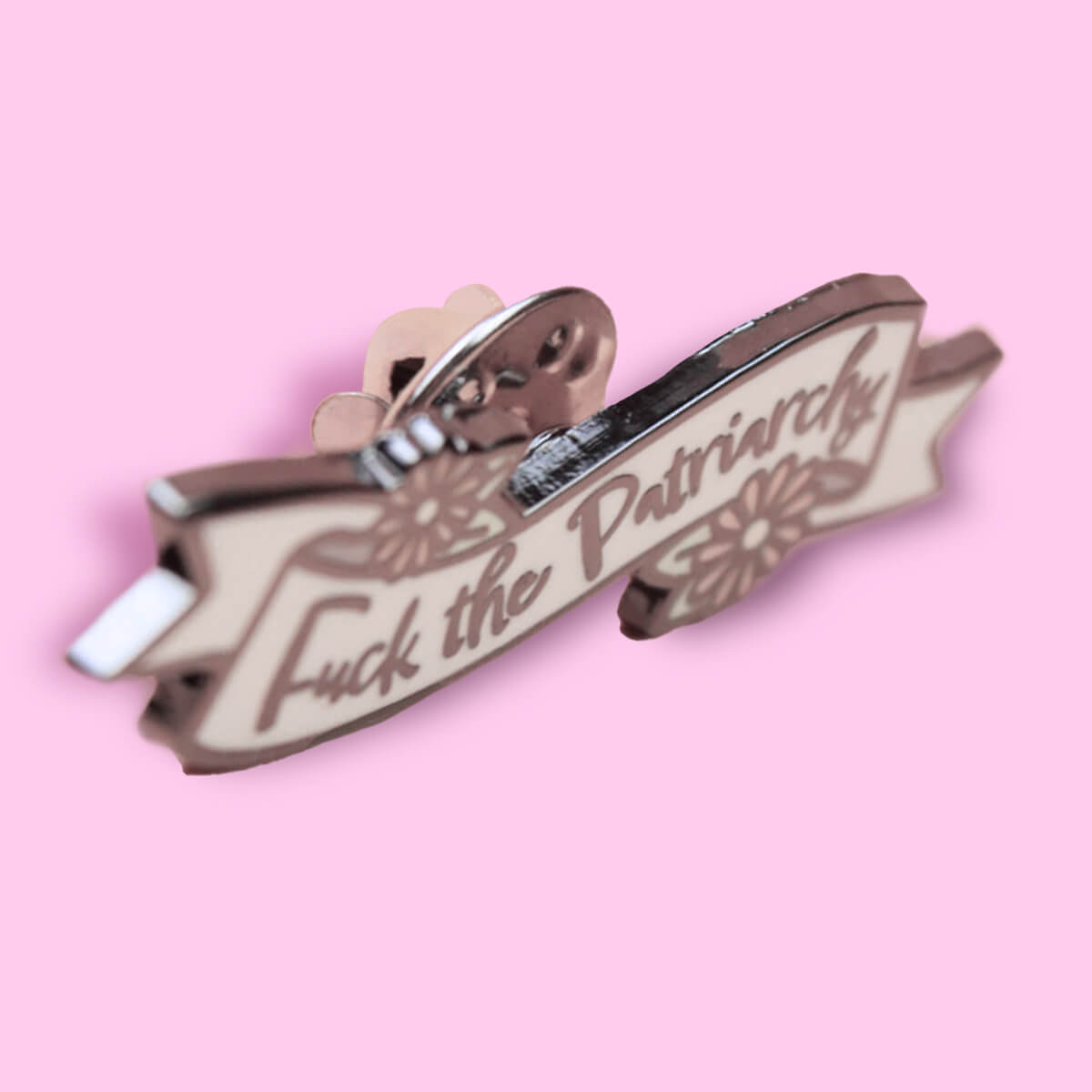 FUCK THE PATRIARCHY ENAMEL PIN - PACK OF 5 - Extreme Largeness Wholesale
