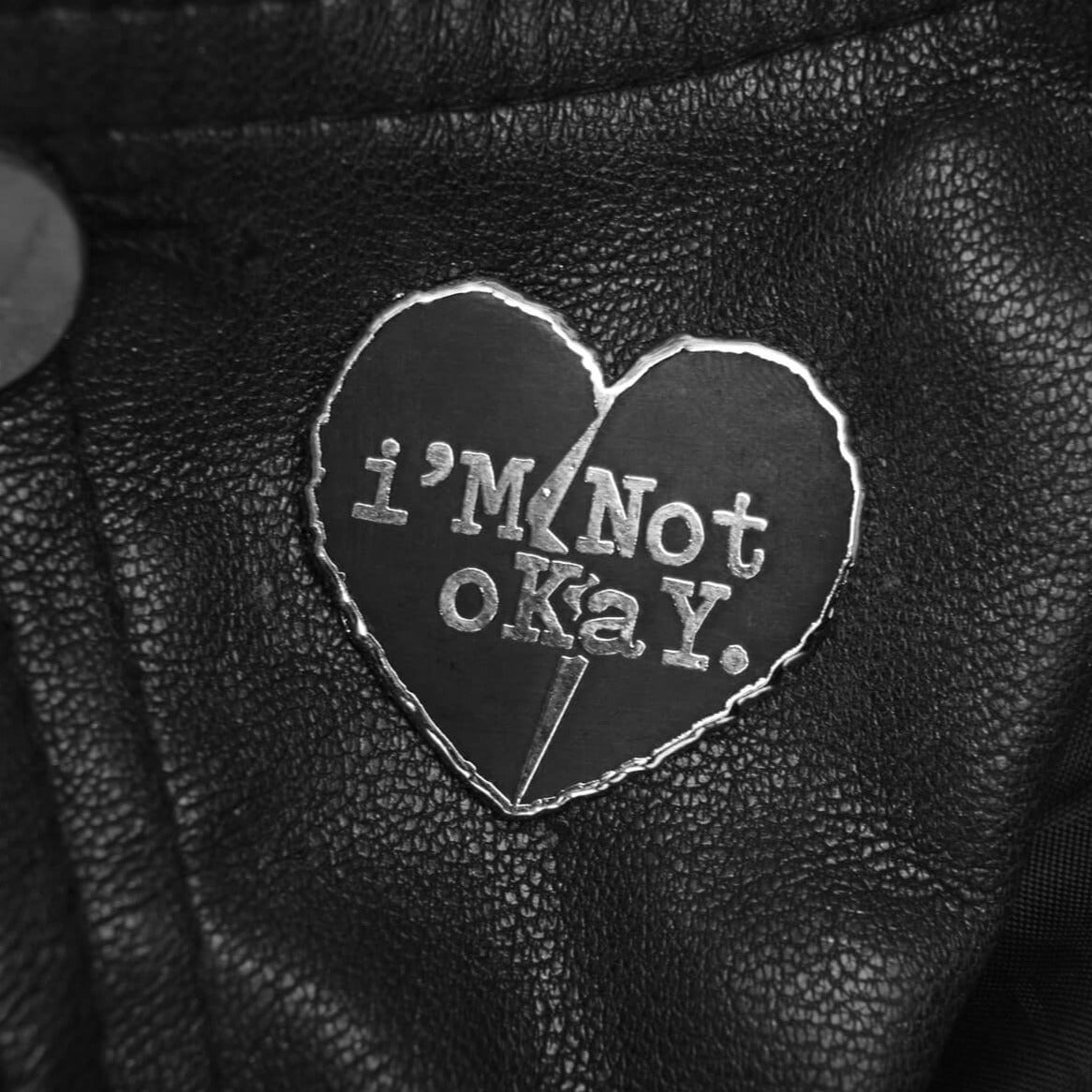 I'M NOT OKAY ENAMEL PIN - PACK OF 5 - Extreme Largeness Wholesale