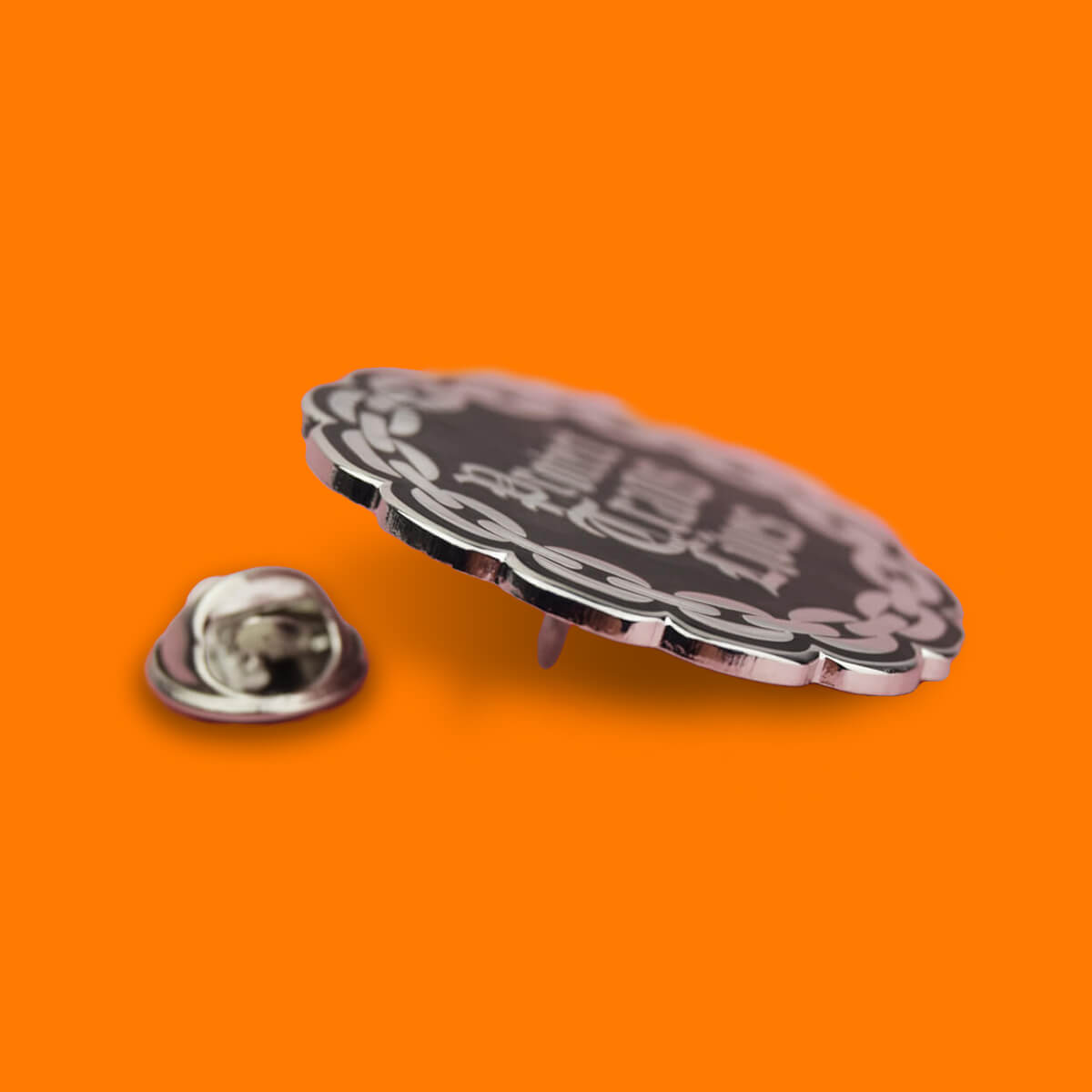 PROTECT TRANS LIVES GOTHIC ENAMEL PIN - PACK OF 5 - Extreme Largeness Wholesale