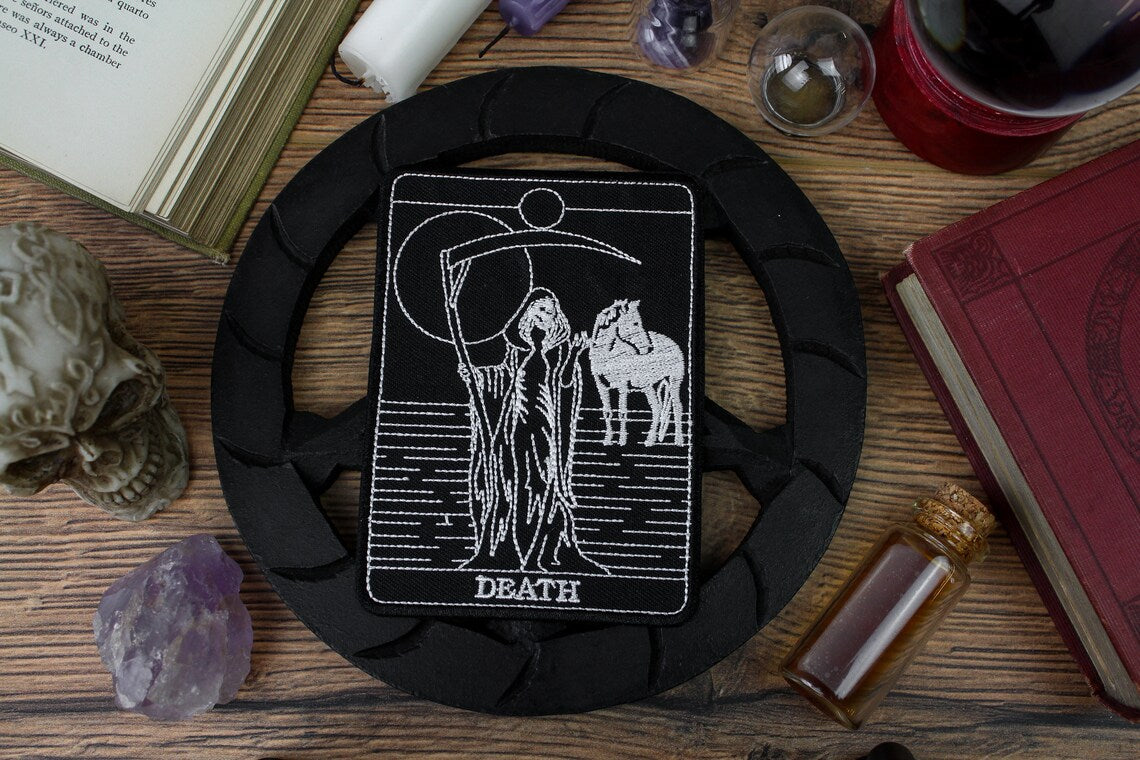 Death Tarot Card Patch | Extreme Largeness Wholesale