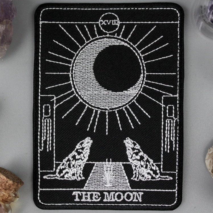 THE MOON TAROT PATCH - PACK OF 6 - Extreme Largeness Wholesale