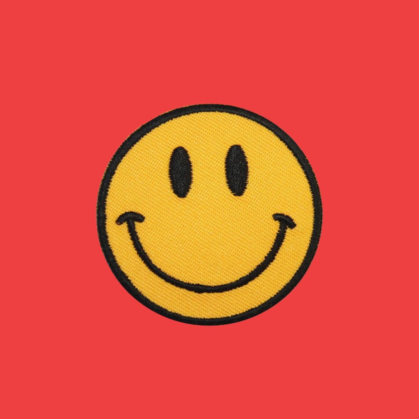 SMALL SMILEY PATCH - PACK OF 6 - Extreme Largeness Wholesale