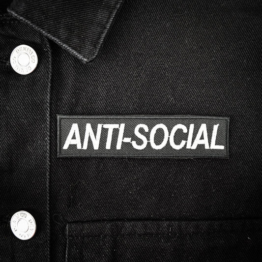 ANTI-SOCIAL PATCH - PACK OF 6