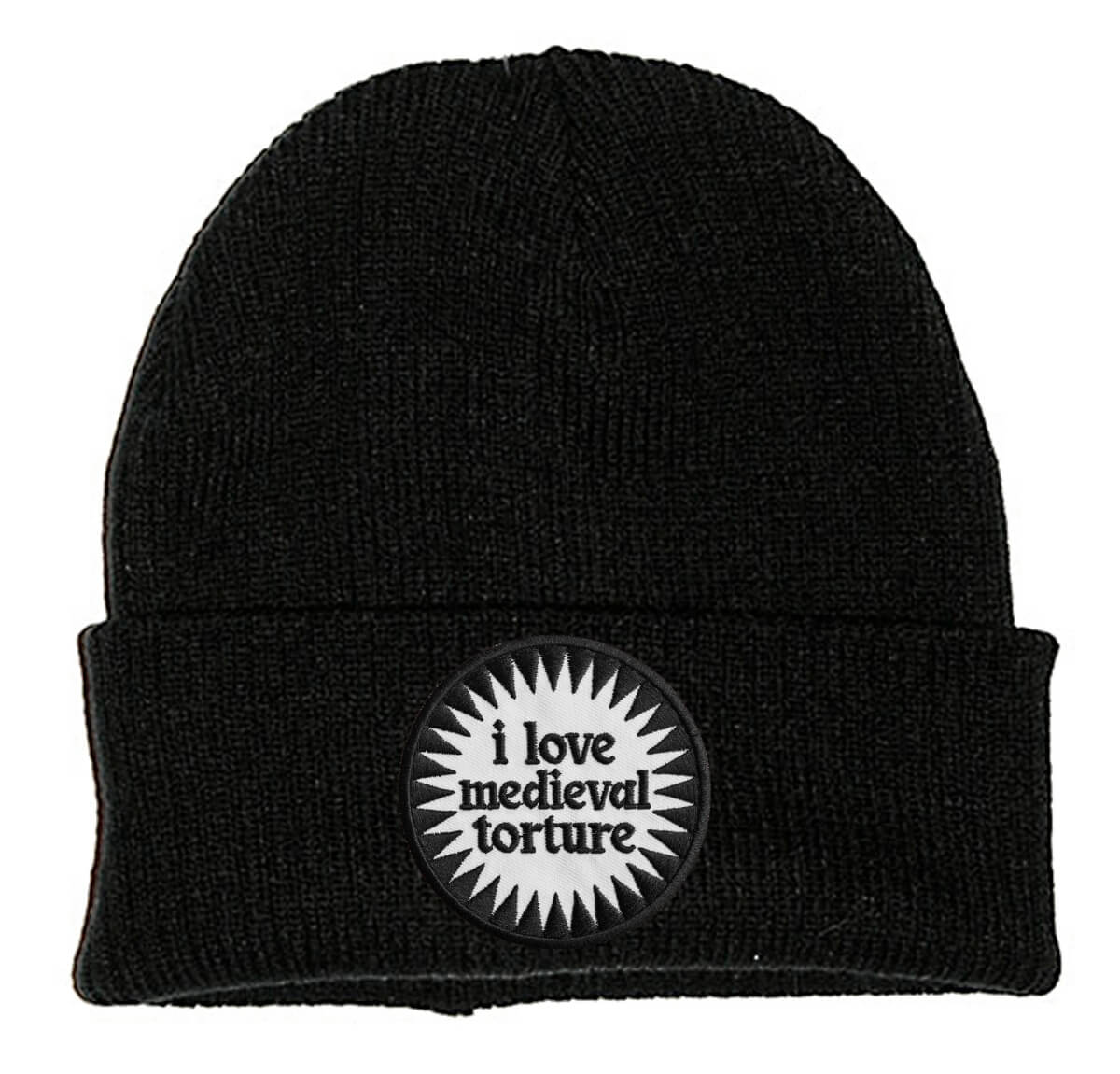 I LOVE MEDIEVAL TORTURE BEANIE - PACK OF 3 - Extreme Largeness Wholesale