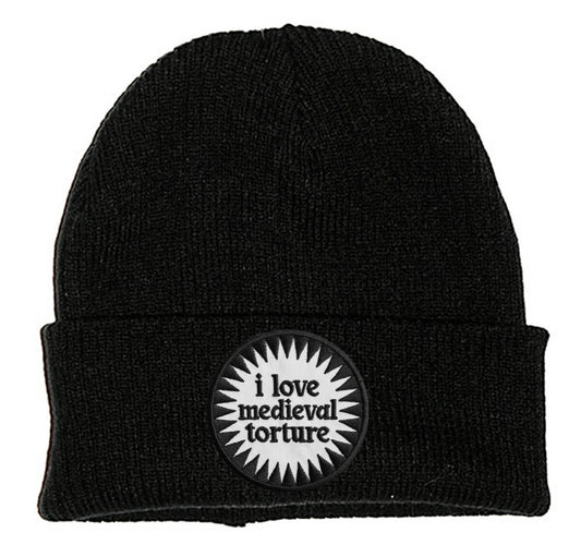 I LOVE MEDIEVAL TORTURE BEANIE - PACK OF 3 - Extreme Largeness Wholesale