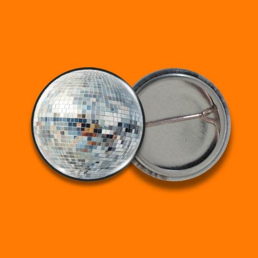 Disco Ball Badge • Extreme Largeness Wholesale