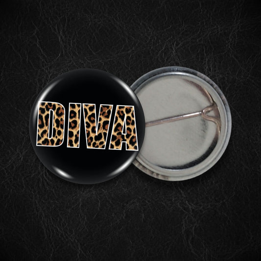 Diva Leopard Badge • Extreme Largeness Wholesale