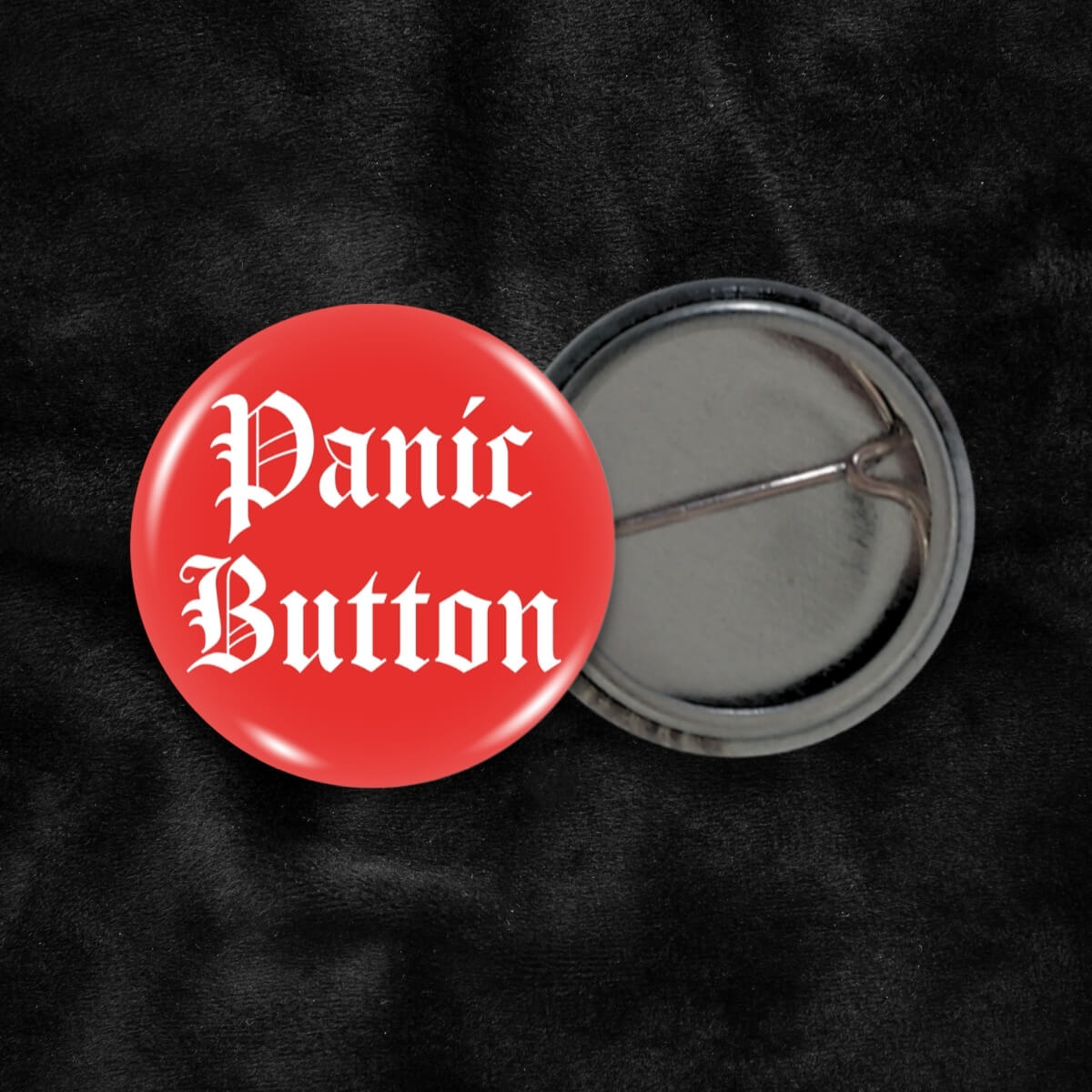 Panic Button Badge • Extreme Largeness Wholesale