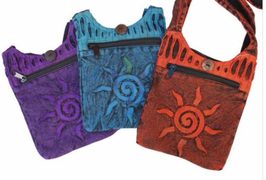 SUN COLOURFUL PASSPORT BAG