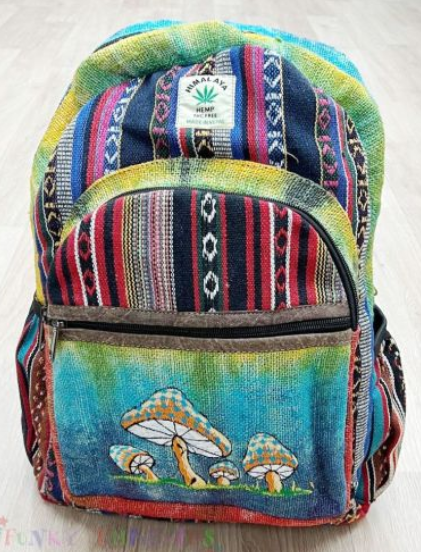 COLOURFUL MUSHROOM RUCKSACK