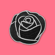 Black Rose Patch | Extreme Largeness Wholesale
